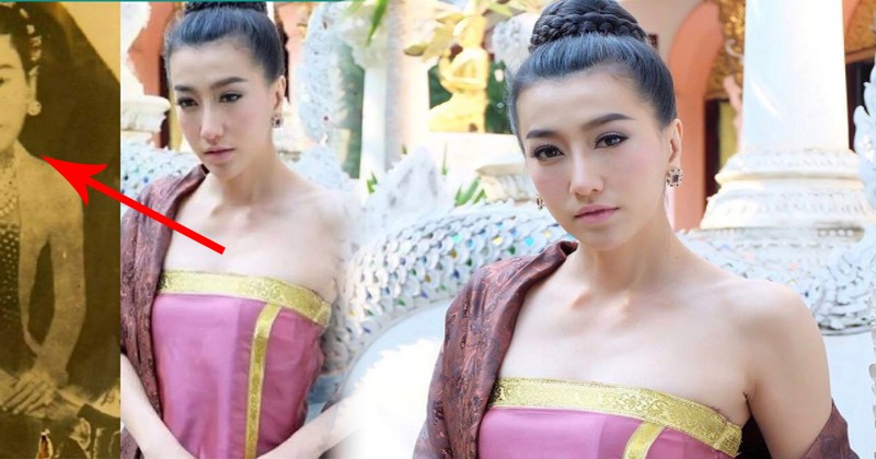 ขนลุกซู่ !! แทบไม่อยากจะเชื่อสายตา "เจ้านางริมบึง" หน้าคล้ายกับเจ้านางพระองค์นี้ ในประวัติศาสตร์ เหมือนกันราวกับฝาแฝด !!