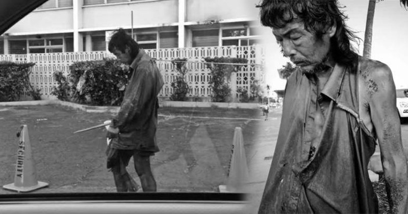 น้ำตาไหลพราก! "หญิงสาว" ขับรถไปเจอ "คนจรจัด" ข้างทาง พอเห็นหน้าใกล้ๆ ถึงกับเข่าอ่อน นึกไม่ถึงว่าจะเจอเขาในสภาพนี้
