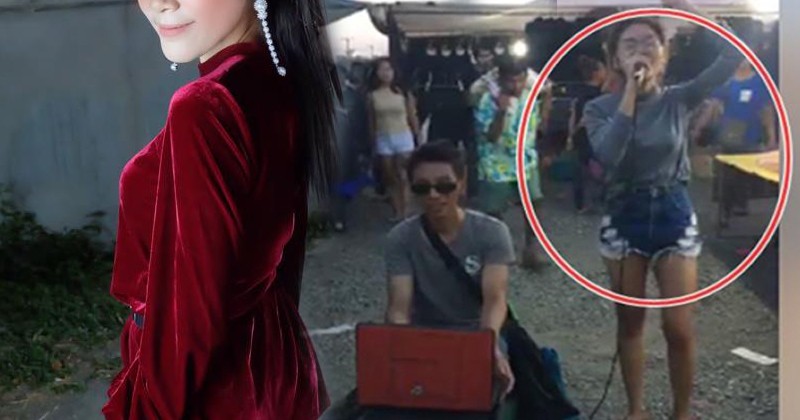 ตะลึงตาค้าง!! สาวสวยแต่งตัวบ้านๆยืนร้องเพลงตลาดนัด เสียงเพราะมากเดินไปดูใกล้ๆเท่านั้นแหละ แทบช็อก!! ไม่คิดไม่ฝันจะเป็นคนนี้เอามือถือมาถ่ายรูปแทบไม่ทัน!! (คลิป)