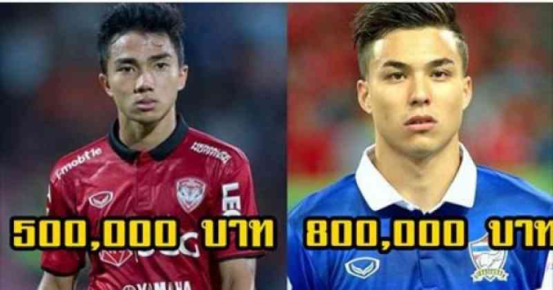 ตาค้างเป็นแถว !! รายได้เงินเดือนของ “นักฟุตบอลไทย” เศรษฐีชัดๆ ได้เยอะขนาดนี้เลยหรอ !??