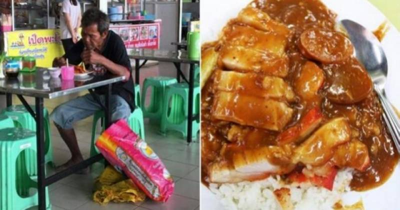 ลุงหิวใจจะขาด !! เดินขอเงินไม่มีใครให้ สุดท้ายโดนสั่งให้ทำแบบนี้ก่อนกินข้าว น้ำตาไหลที่ได้เห็น !??