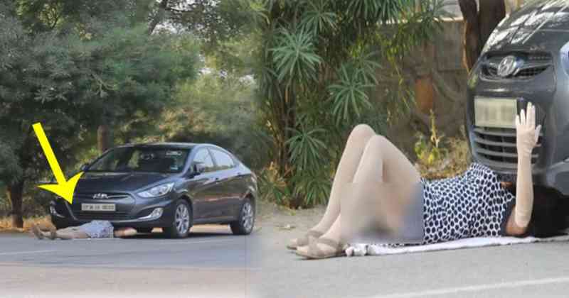 ช็อกแป๊บนะ !! "สาว"รถเสียข้างทาง นอนซ่อมรถเองกลางถนน หนุ่มๆตาลุกวาวรีบอยากช่วยด่วน พอสิ่งนี้ออกมาทำเอาวิ่งกลับแทบไม่ทัน คนดู 20ล้าน !??