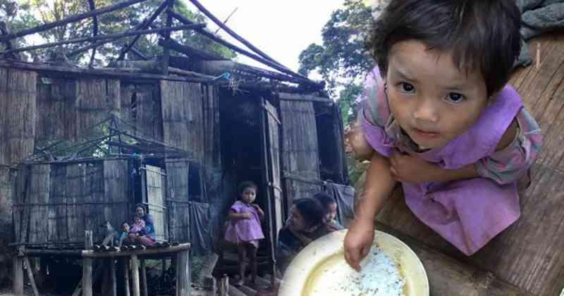 หนูหิวหนูกินแต่ข้าวเปล่าทุกวันเลย!! เปิดชีวิต 4 หนูน้อยสุดรันทด อยู่กระท่อมเก่าๆหลังคาพัง!! ฝนตกทีเปียกไม่เหลือชิ้นดี!? (1 แชร์ต่อลมหายใจ)