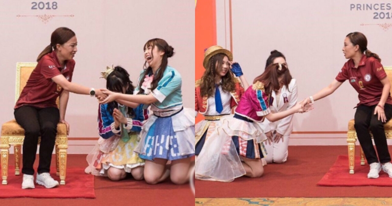 พระอารมณ์ขันของ พระองค์ภาฯ รับสั่งถาม BNK48 จะจับมือเราไหม ทำเอา BNK48 ยิ้มแก้มปริ สุดประทับใจเมื่อได้เข้าเฝ้าใกล้ชิด